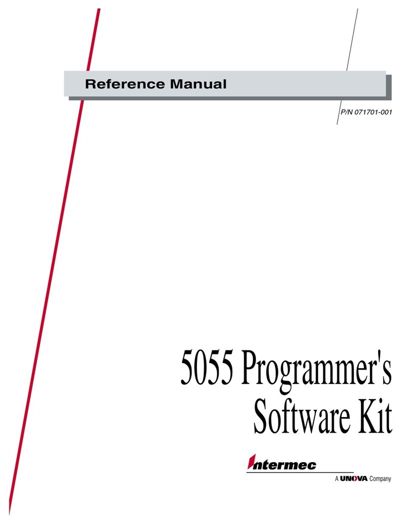 Intermec 5055 Reference manual