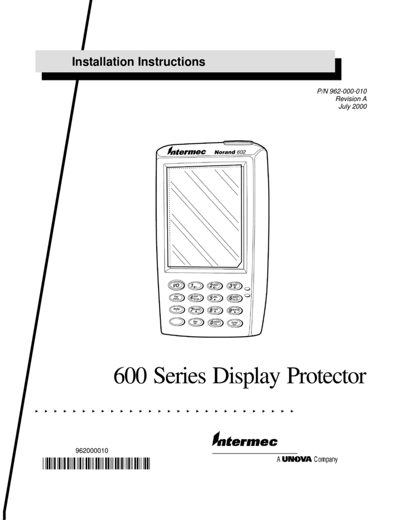 Intermec 600 Series 600 User manual