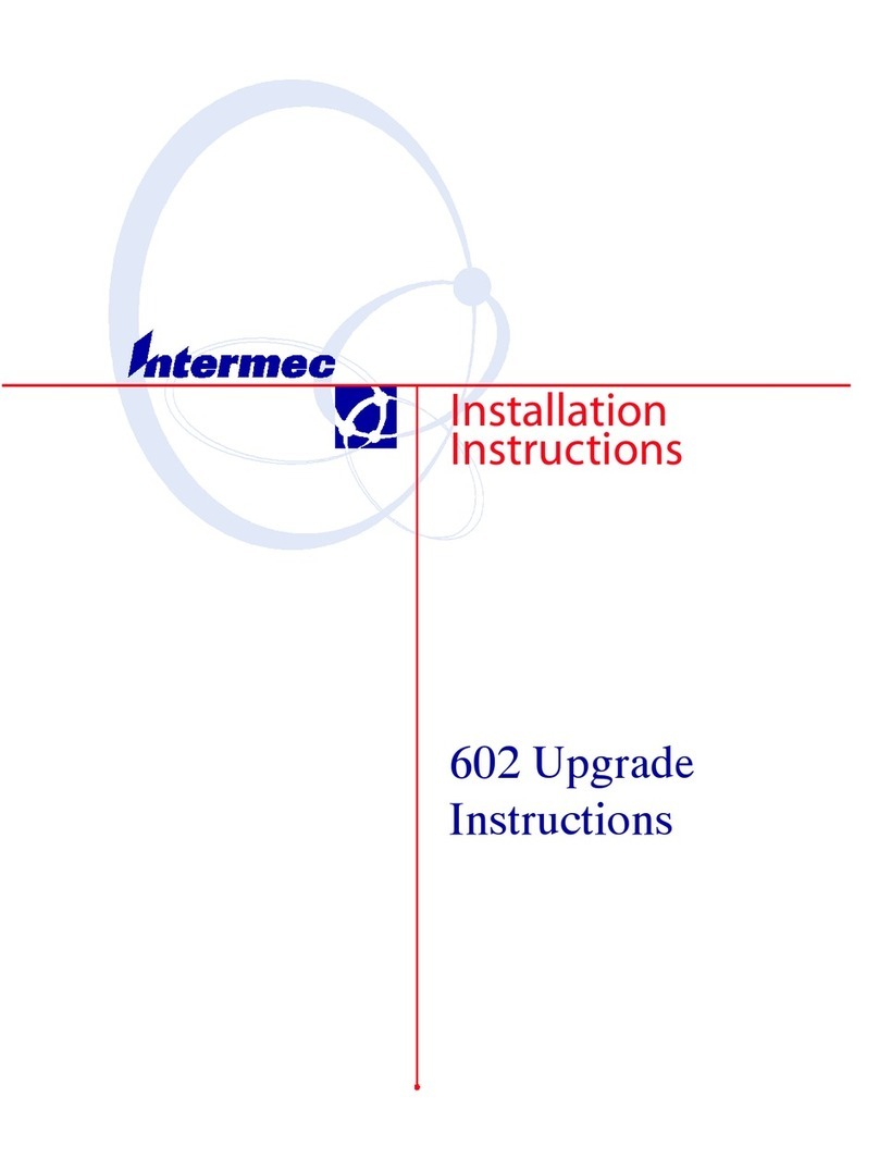 Intermec 600 Series 602 instructions