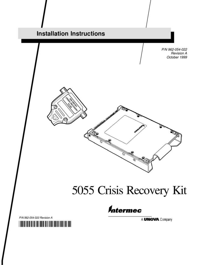 Intermec 5055 User manual Intermec 5055 User manual
