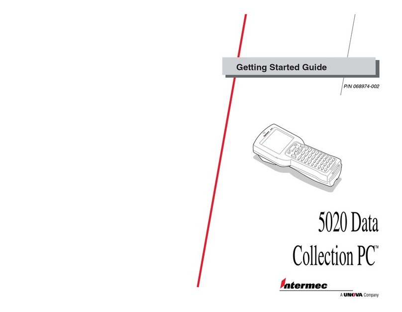 Intermec 5020 User manual