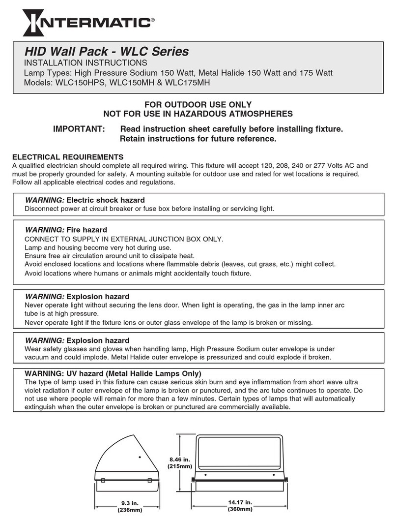 Intermatic WLC150HPS User manual