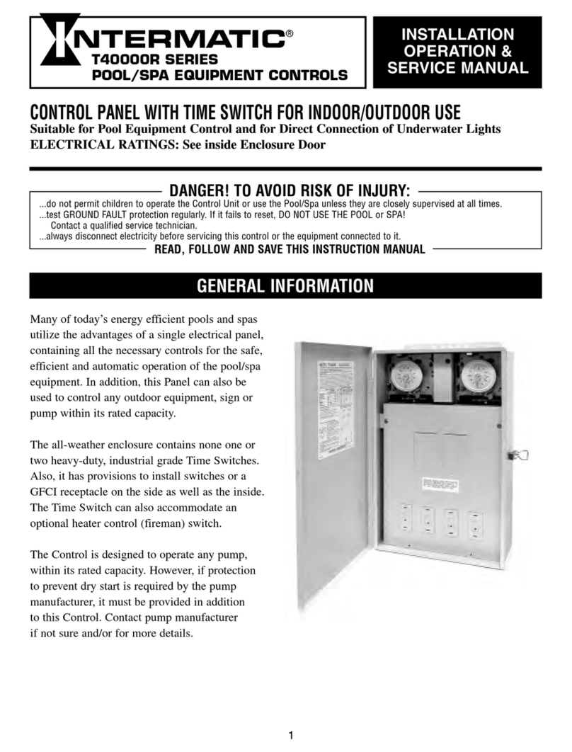 Intermatic T40000R SERIES Manual