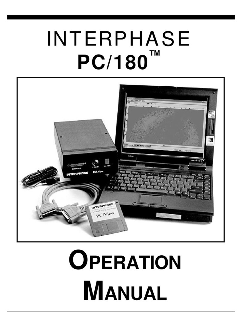 Interphase PC/180 User manual