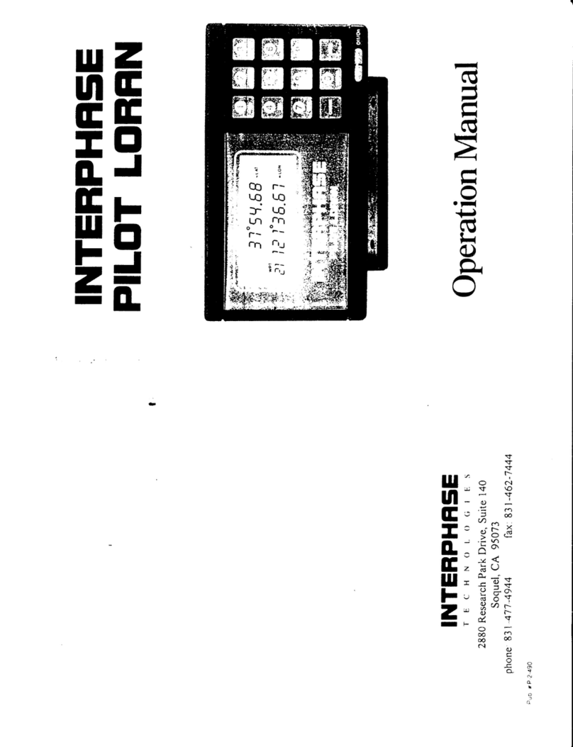 Interphase Pilot Loran User manual