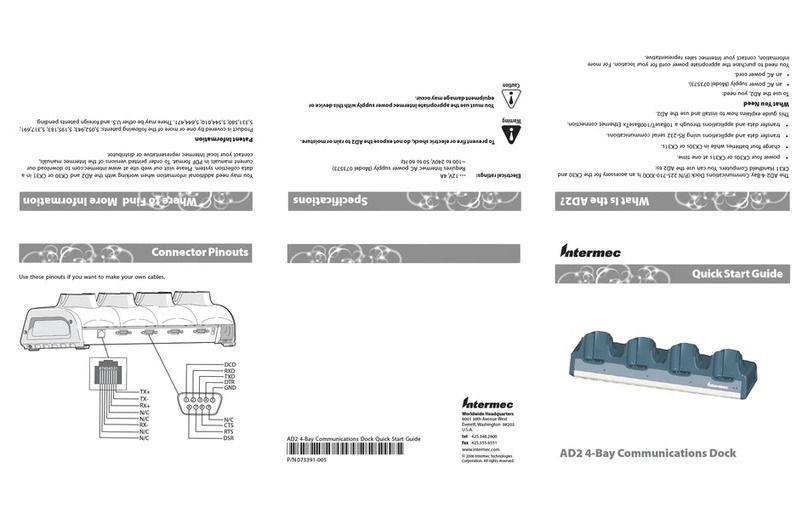 Intermec AD2 quick start guide
