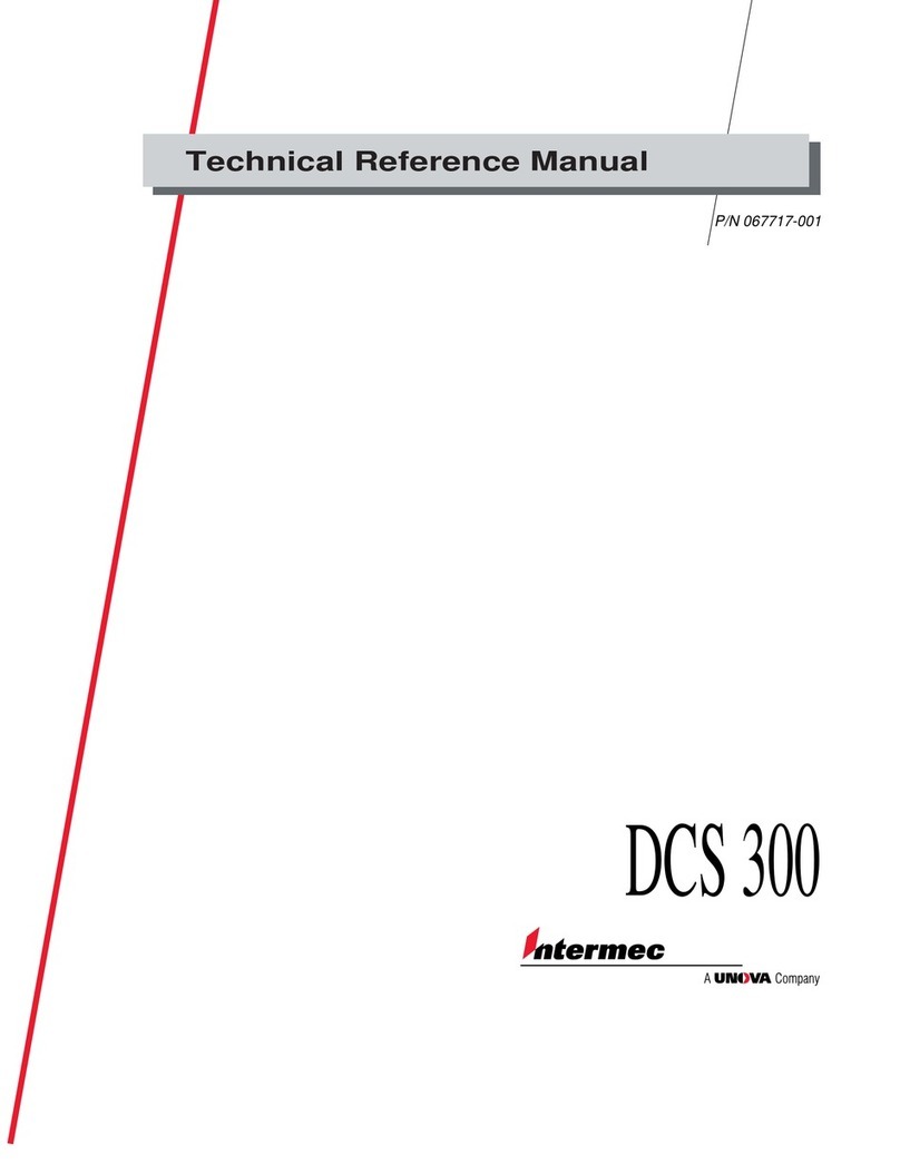 Intermec DCS 300 Technical reference manual