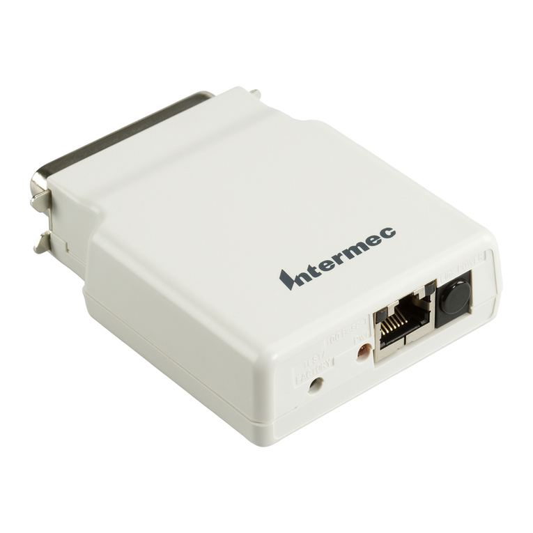 Intermec EasyLAN 100E User manual Intermec EasyLAN 100E User manual