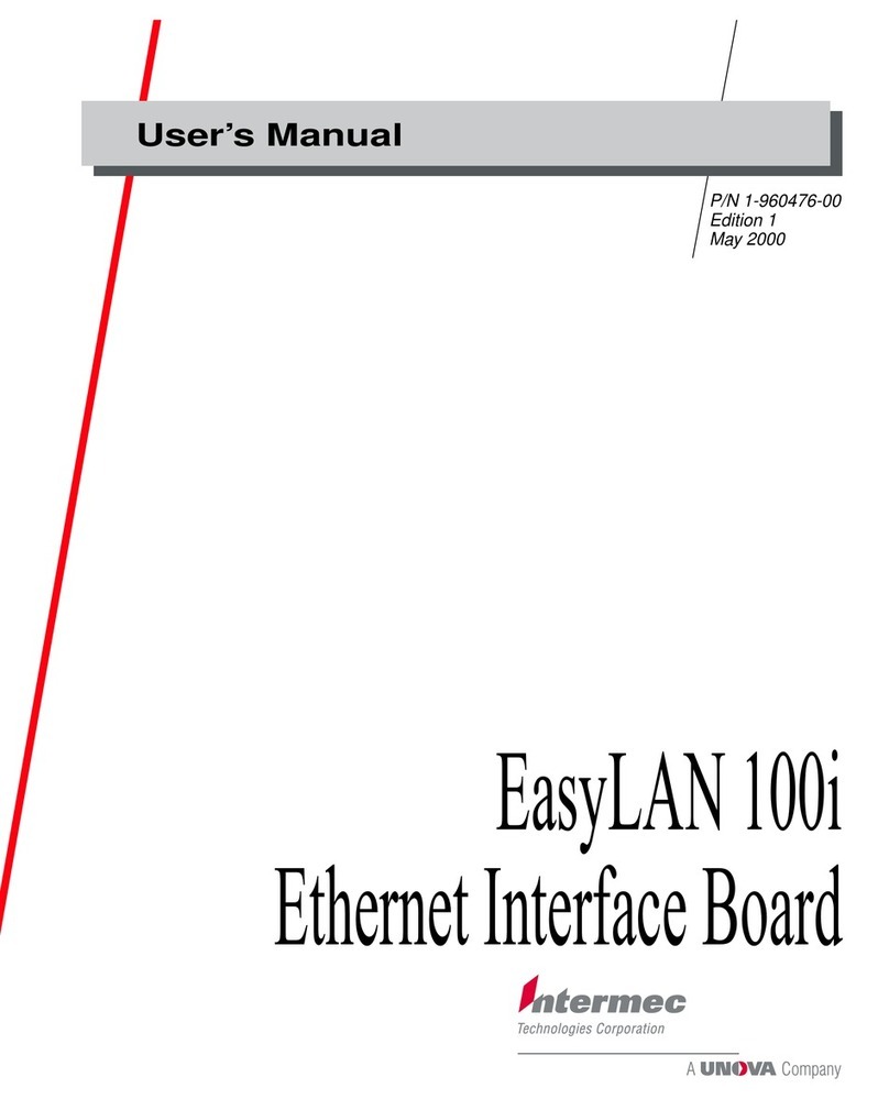 Intermec EasyLAN 100I user manual