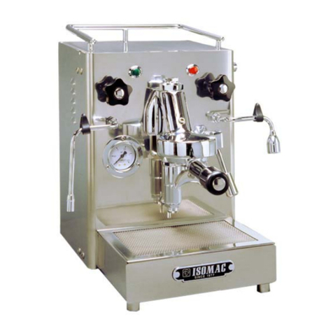 Isomac Millenium User manual Isomac Millenium User manual