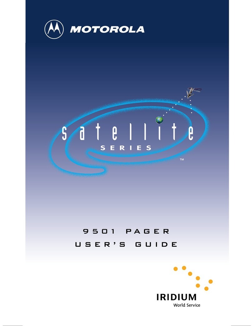 Iridium 9501 User manual