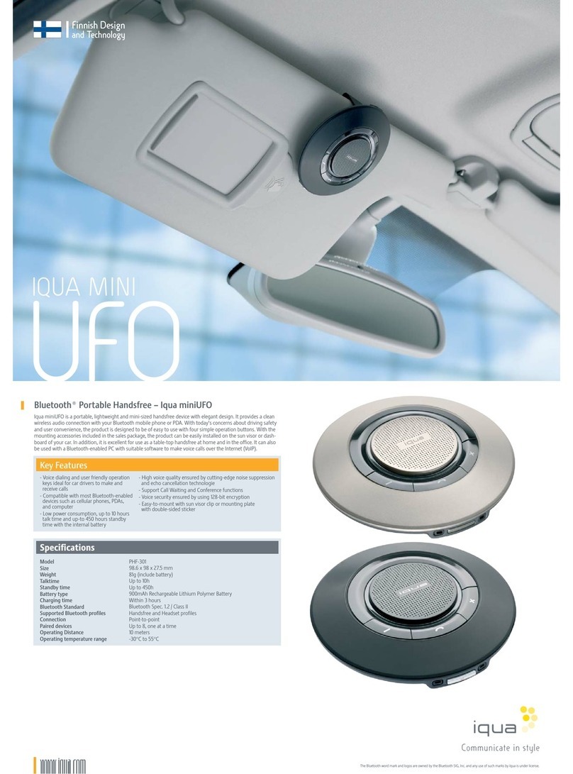 Iqua miniUFO PHF-301 User manual