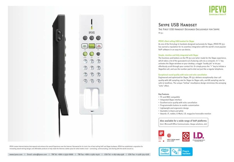 Ipevo Free-1 Specifications