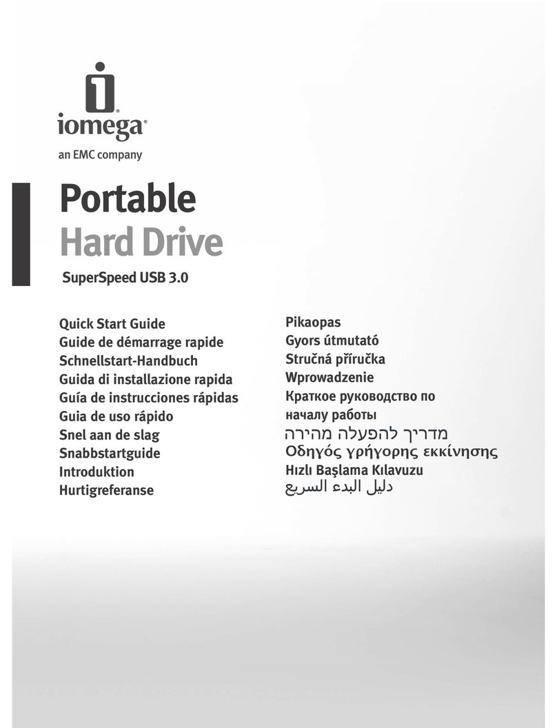Iomega eGo 35330 User manual
