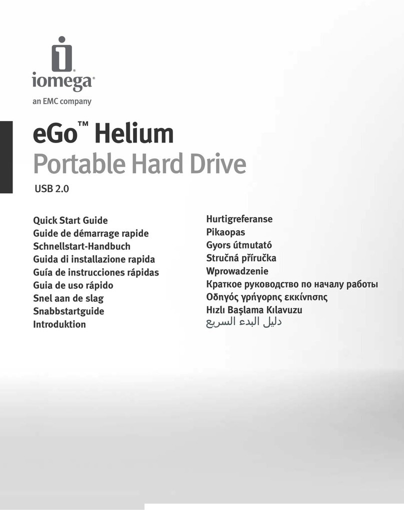 Iomega eGo 34491 User manual