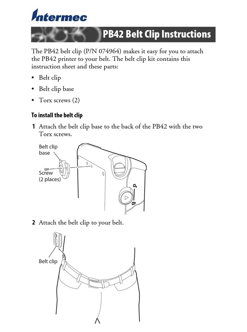 Intermec PB42 Manual