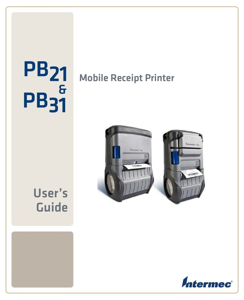 Intermec PB21 User manual