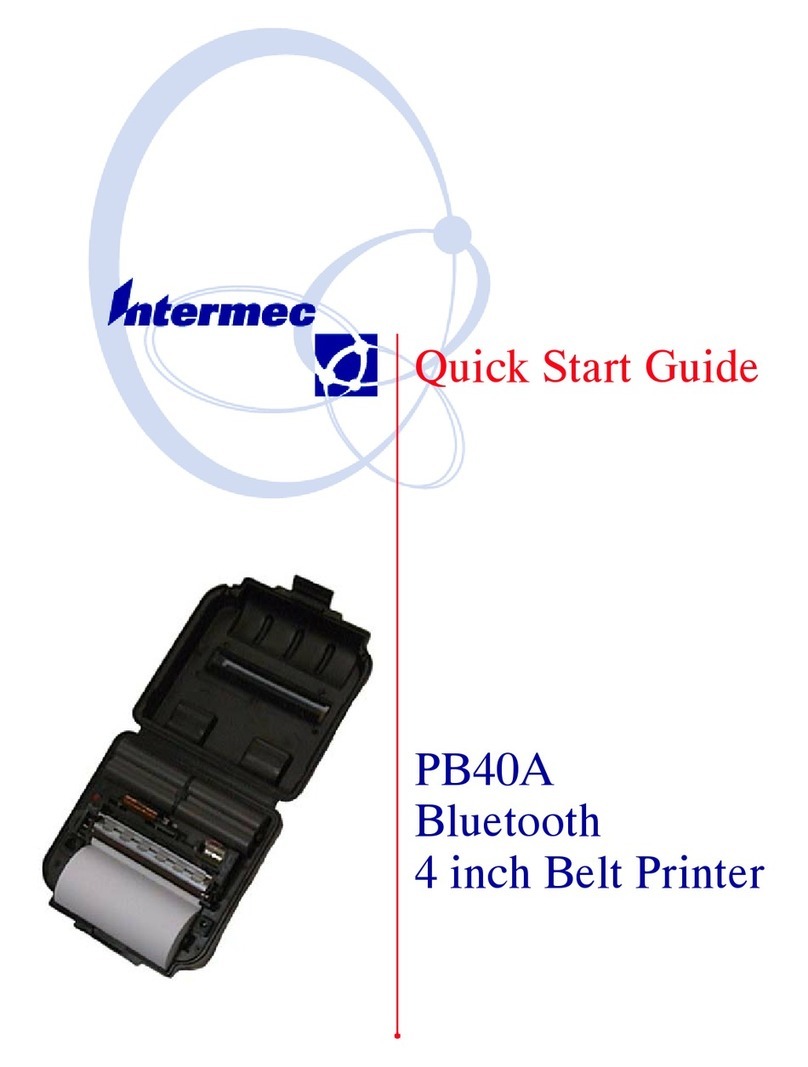 Intermec PB40A User manual