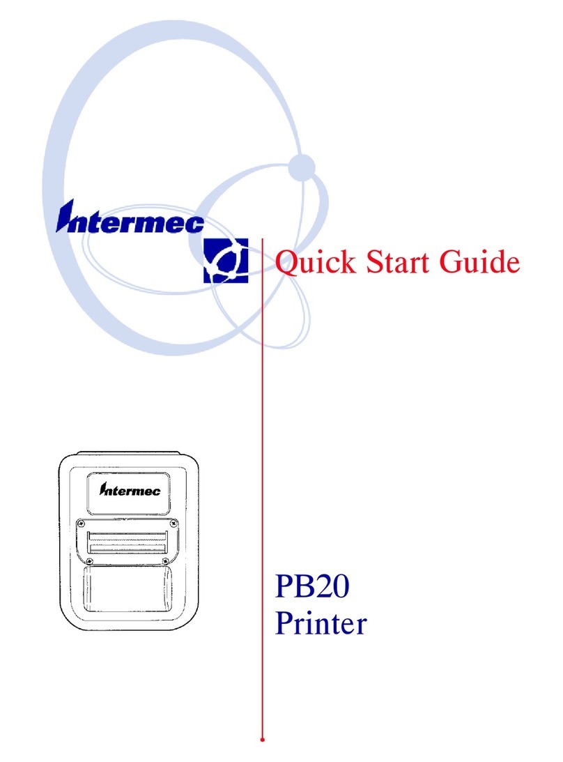 Intermec PB20 User manual