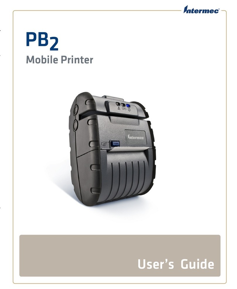 Intermec PB2 Series User manual