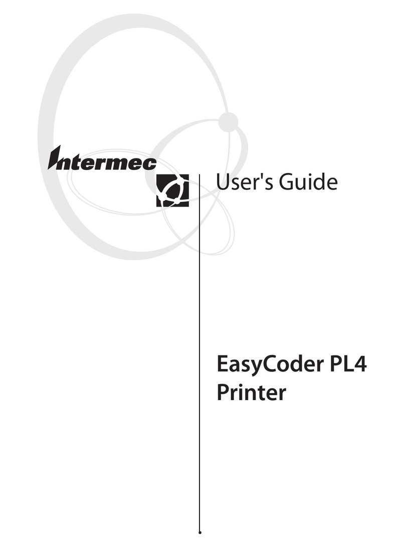 Intermec EasyCoder PL4 User manual