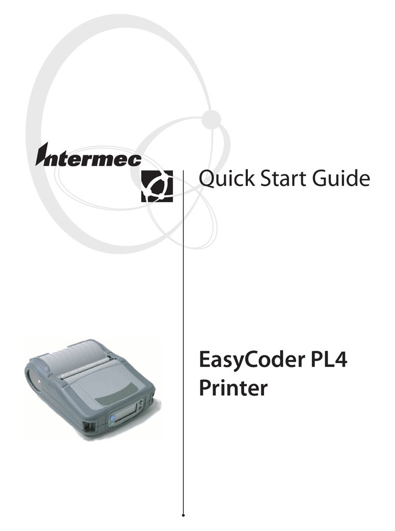 Intermec EasyCoder PL4 User manual