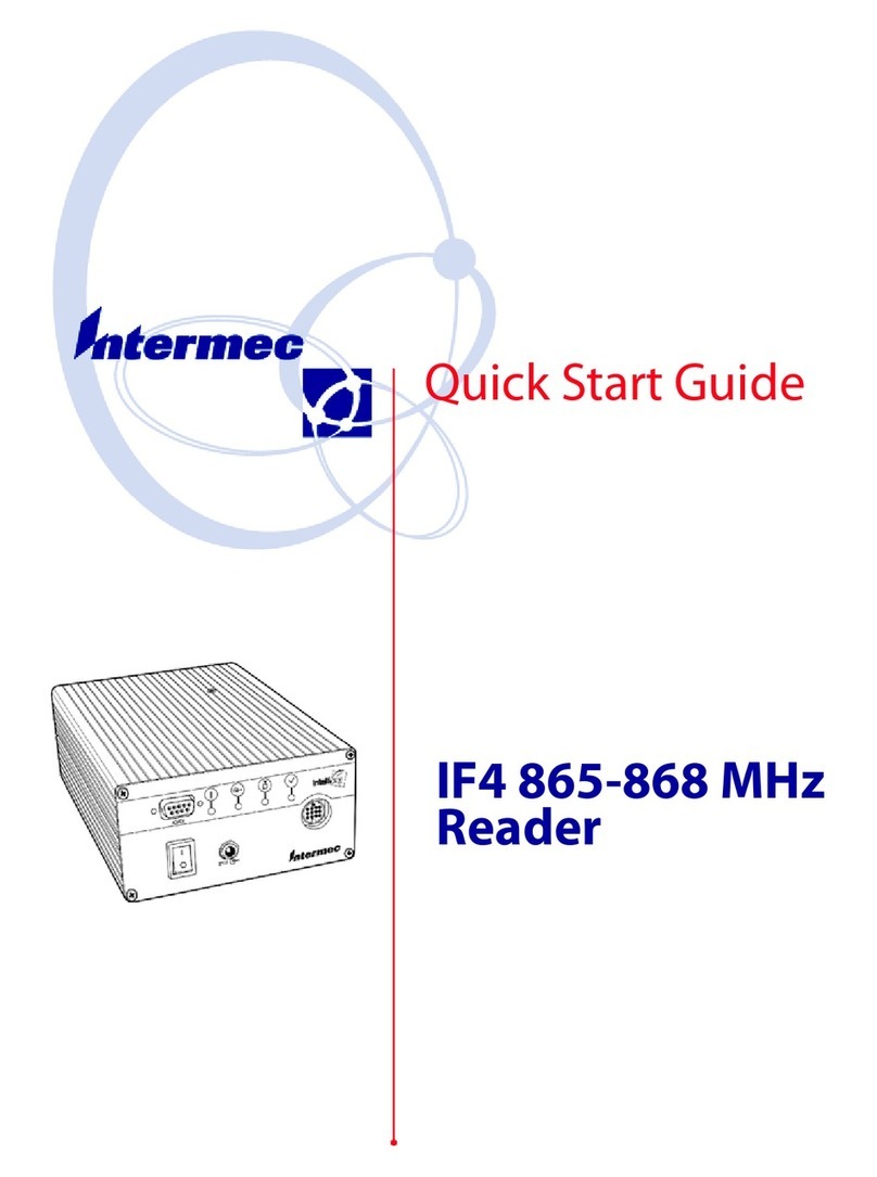 Intermec IF4 User manual Intermec IF4 User manual