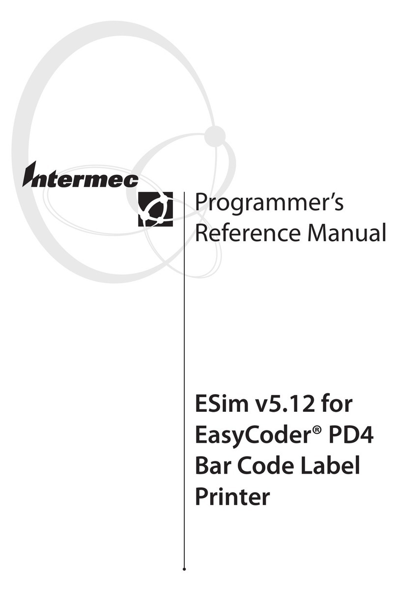 Intermec EasyCoder PD4 User manual