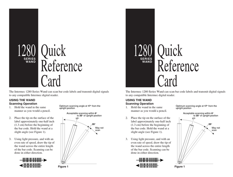 Intermec 1280 Series Reference guide