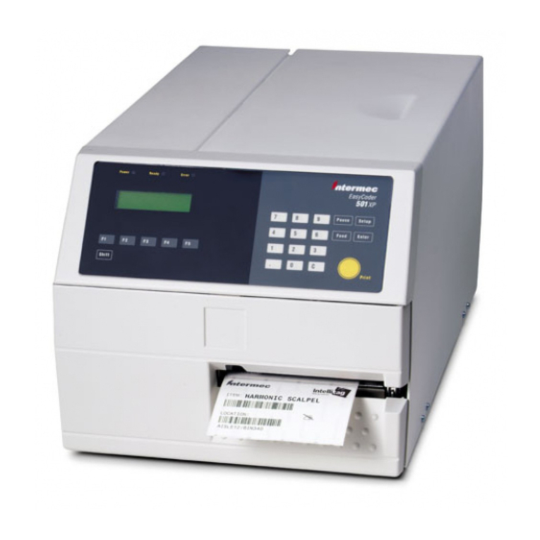 Intermec EasyCoder 501XP installation instructions Intermec EasyCoder 501XP installation instructions
