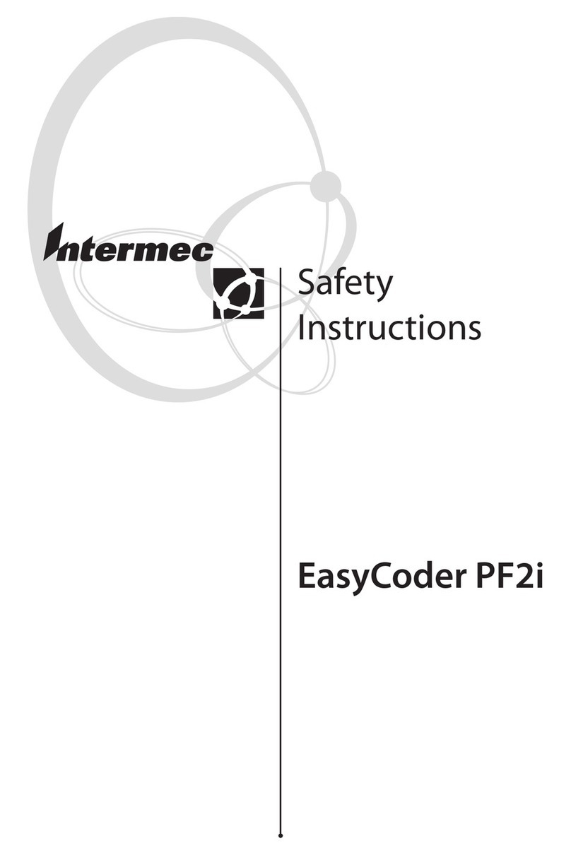 Intermec EasyCoder PF2i Installation instructions