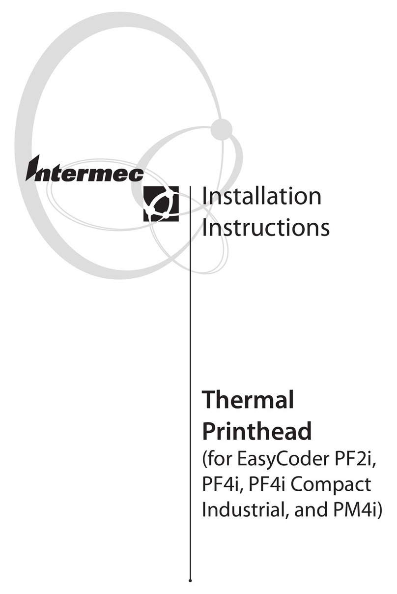 Intermec EasyCoder PF2i User manual