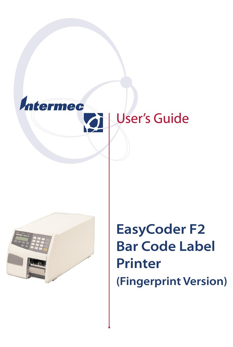 Intermec EasyCoder F2 User manual