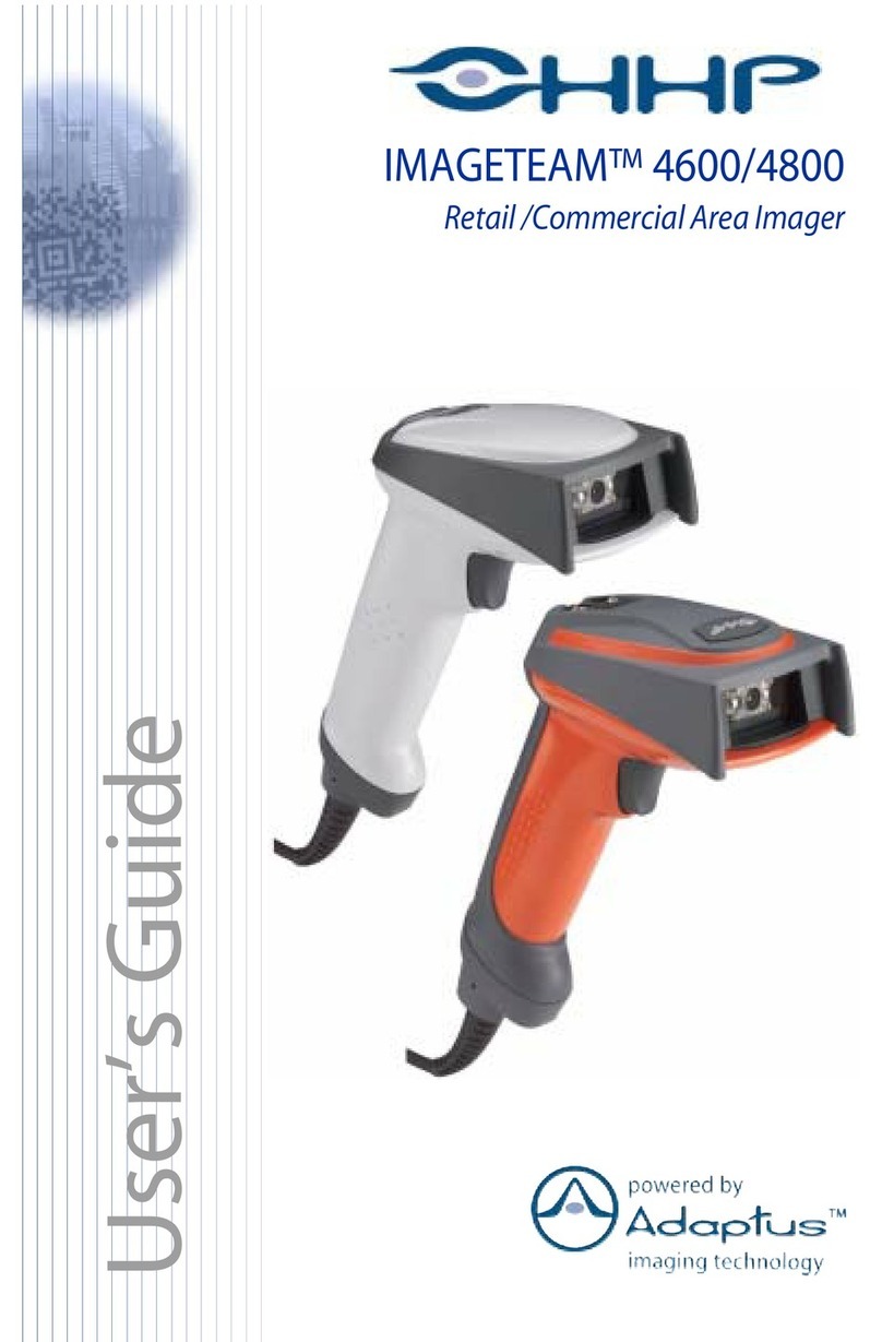 HHP Scanteam 4800 user guide