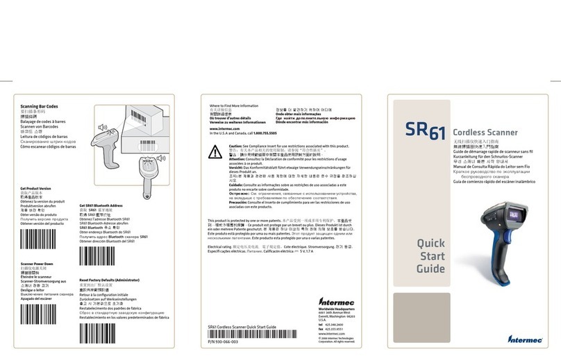 Intermec SR61 User manual