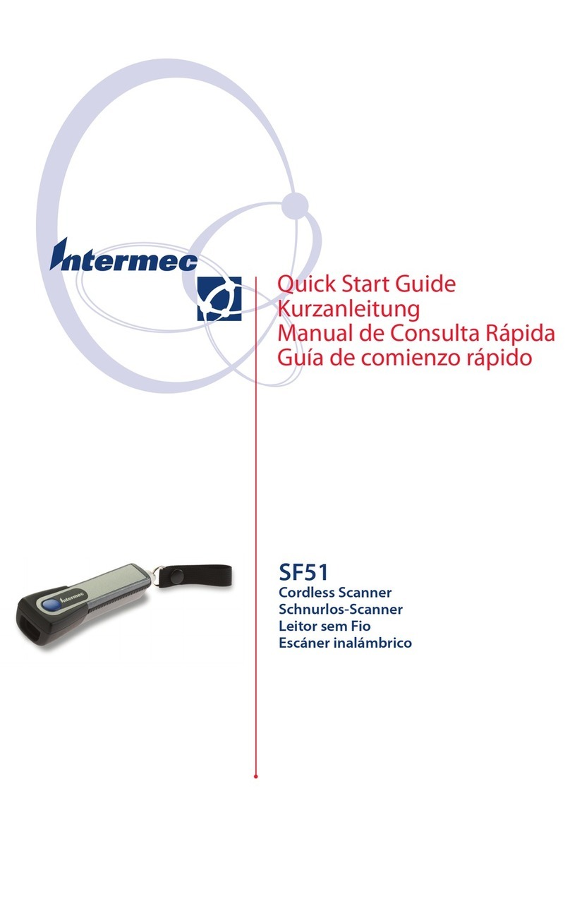 Intermec SF51 quick start guide