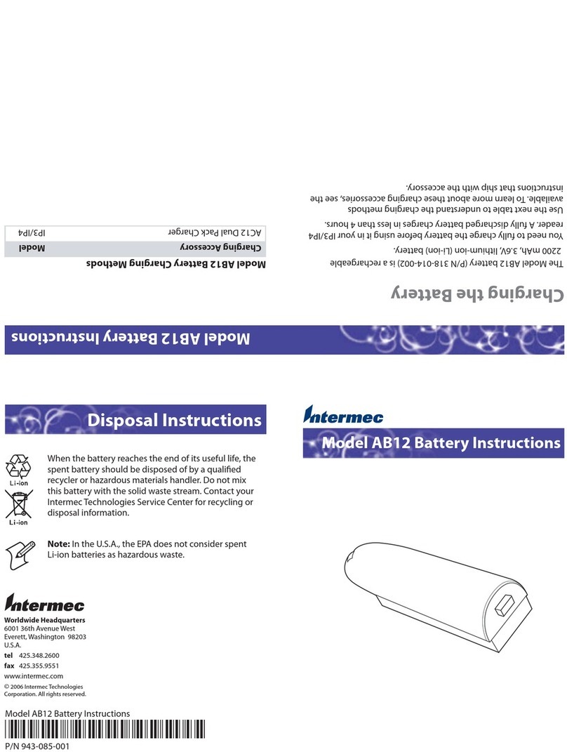 Intermec AB12 User manual