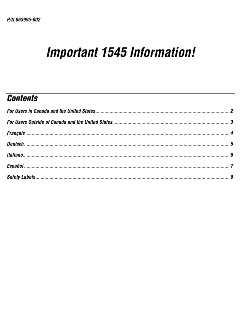 Intermec Sabre 1545 Manual