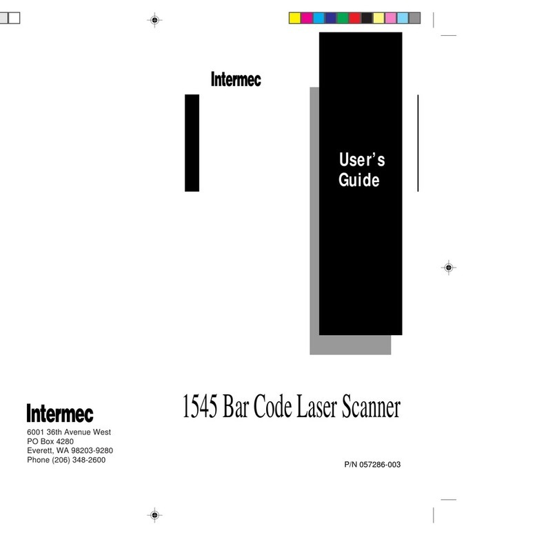Intermec Sabre 1545 User manual Intermec Sabre 1545 User manual