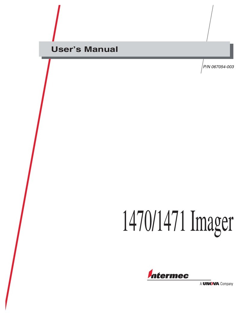 Intermec ScanImage 1470 User manual