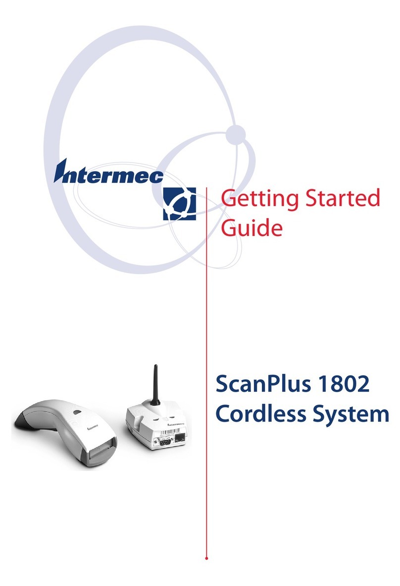 Intermec ScanPlus 1802 User manual