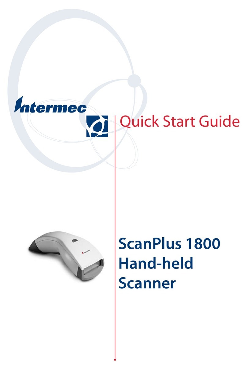 Intermec ScanPlus 1800 User manual