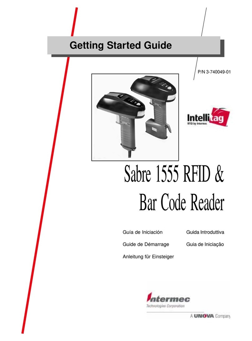 Intermec Sabre 1555 User manual Intermec Sabre 1555 User manual