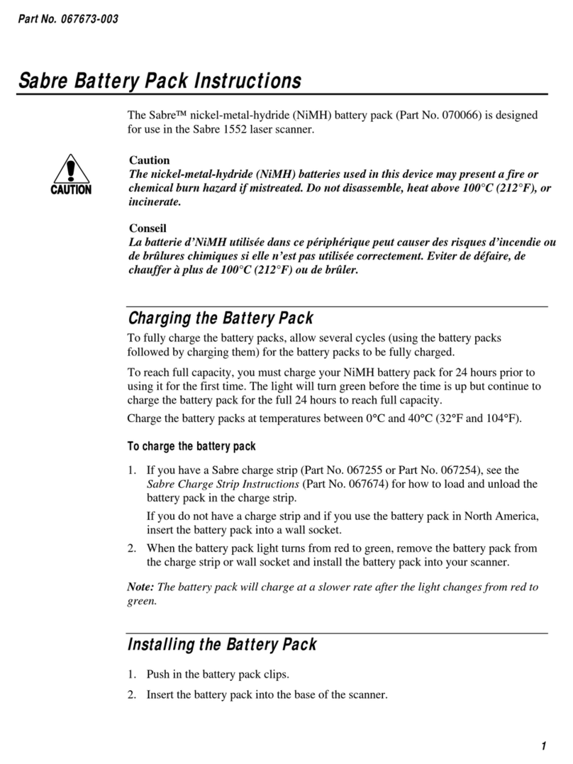 Intermec Sabre 1552 Scanner Manual