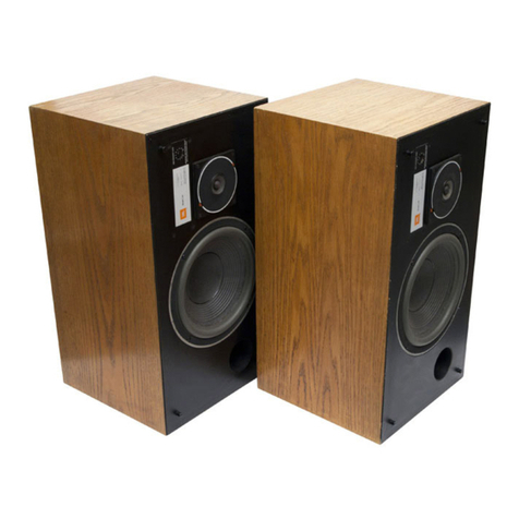 JBL L26 instruction manual