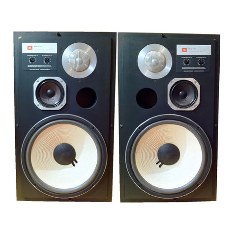 JBL L112 instruction manual