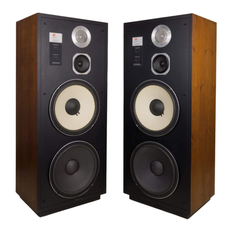 JBL L150A instruction manual