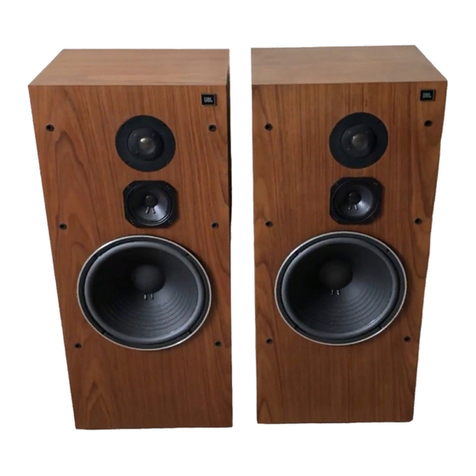 JBL L100T User manual