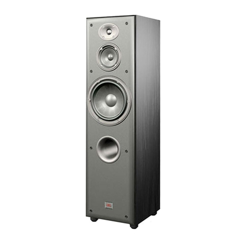 JBL Northridge Series E 100 User manual