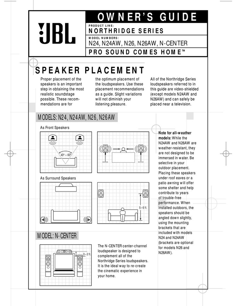 JBL N24 owner's guide